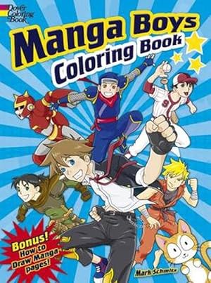 Image du vendeur pour Manga Boys Coloring Book (Paperback) mis en vente par CitiRetail