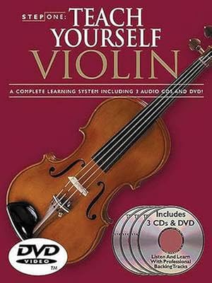 Immagine del venditore per Step One: Teach Yourself Violin Course: A Complete Learning System Book/3 CDs/DVD Pack [With 3 CD's and 1 DVD and Instructional Pamphlet] (Paperback) venduto da CitiRetail