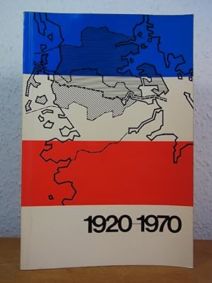 Imagen del vendedor de Die Volksabstimmungen im Landesteil Schleswig. Weg und Wandel deutsch-dnischen Ringens um die Grenze 1920 - 1970 a la venta por Antiquariat Weber