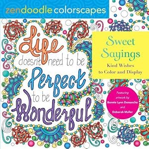 Seller image for Zendoodle Colorscapes: Sweet Sayings (Paperback) for sale by CitiRetail