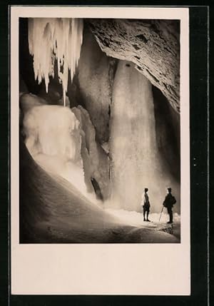 Ansichtskarte Eisriesenwelthöhle bei Salzburg