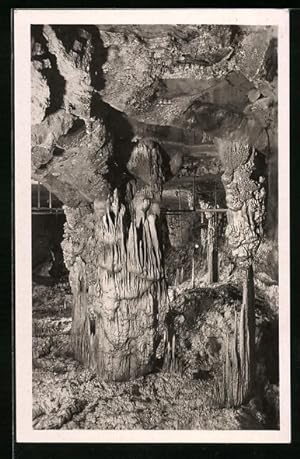 Ansichtskarte Moravsky Kras-Punkevni jeskyne