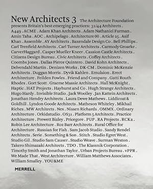 Bild des Verkufers fr New Architects 3: Britain's Best Emerging Practices (Hardcover) zum Verkauf von CitiRetail