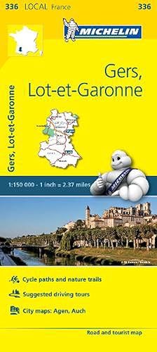 Imagen del vendedor de Gers, Lot-et-garonne - Michelin Local Map 336 (Folded) a la venta por CitiRetail