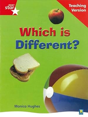 Seller image for Rigby Star Non-fiction Guided Reading Red Level: Which is Different? Teaching Version (Paperback) for sale by CitiRetail