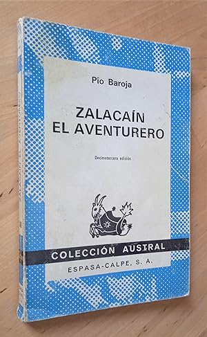 Seller image for Zalacan el aventurero. Historia de buenas andanzas y fortunas de Marn Zalacan de Urba for sale by Llibres Bombeta