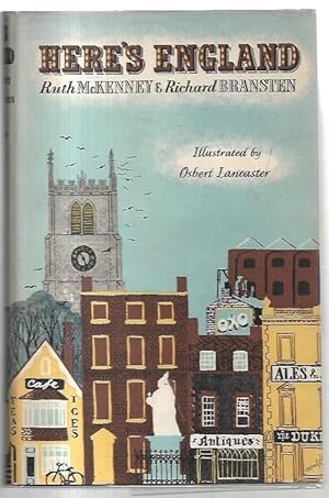 Image du vendeur pour Here's England: A highly informal guide. Illustrated by Osbert Lancaster. mis en vente par City Basement Books