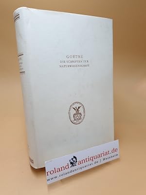 Die Schriften zur Naturwissenschaft ; Zur Geologie und Mineralogie ; zweite Abteilung ; Band 7 ; ...