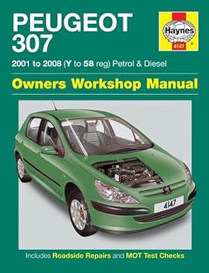 Immagine del venditore per Peugeot 307 Petrol & Diesel (01 - 08) Haynes Repair Manual (Paperback) venduto da CitiRetail