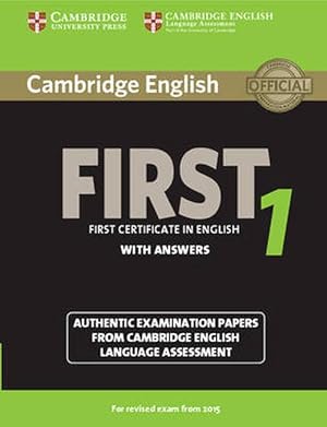 Imagen del vendedor de Cambridge English First 1 for Revised Exam from 2015 Student's Book with Answers (Paperback) a la venta por CitiRetail