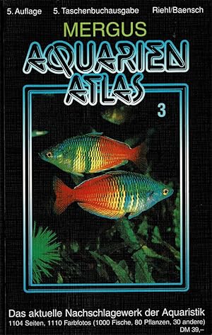 Seller image for Aquarienatlas, Band 3, 5. Aufl., 5. TB-Ausgabe for sale by Schueling Buchkurier