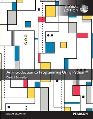 Seller image for Introduction to Programming Using Python, An, Global Edition (Paperback) for sale by CitiRetail