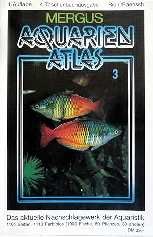 Seller image for Aquarienatlas, Band 3, 2. Aufl., 1. TB-Ausgabe for sale by Schueling Buchkurier