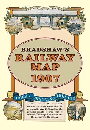 Seller image for Bradshaw's Railway Folded Map 1907 (Map) for sale by CitiRetail