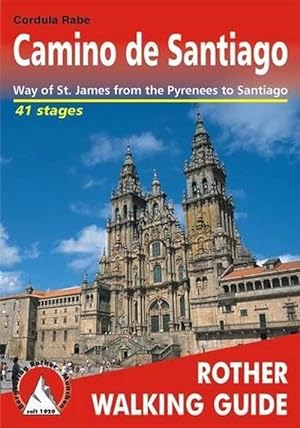Image du vendeur pour Camino de Santiago walking g. 42W Pyrenees to Santiago (Paperback) mis en vente par CitiRetail