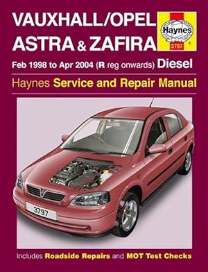 Seller image for Vauxhall/Opel Astra & Zafira Diesel (Feb 98 - Apr 04) Haynes Repair Manual (Paperback) for sale by CitiRetail