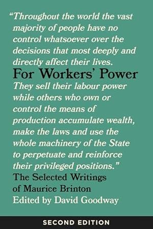 Imagen del vendedor de For Workers' Power (Paperback) a la venta por CitiRetail