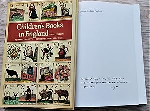 Seller image for Children's Books in England . *** SIGNED & DATED **** for sale by Coach Books