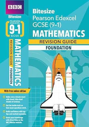 Seller image for BBC Bitesize Edexcel GCSE (9-1) Maths Foundation Revision Guide inc online edition - 2023 and 2024 exams (Book & Merchandise) for sale by CitiRetail