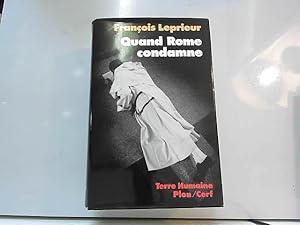 Seller image for Quand Rome condamne for sale by JLG_livres anciens et modernes