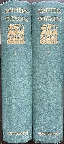 Imagen del vendedor de Dampier's Voyages: Consisting of a New Voyage Round the World, a Supplement to the Voyage Round the World, Two Voyages to Campeachy, a Discourse of Winds, a Voyage to New Holland, and a Vindication, in answer to the Chimerical Relation of William Funnell [2 Volumes] a la venta por Object Relations, IOBA