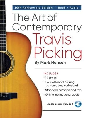 Seller image for The Art of Contemporary Travis Picking (Paperback) for sale by CitiRetail