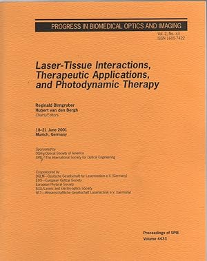 Seller image for Laser-tissue Interactions, Therapeutic Applications, and Photodynamic Therapy (Proceedings of Spie) for sale by Biblio Pursuit