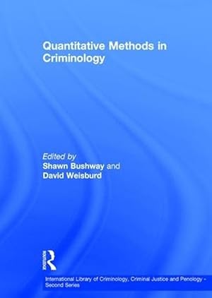 Image du vendeur pour Quantitative Methods in Criminology (Hardcover) mis en vente par CitiRetail