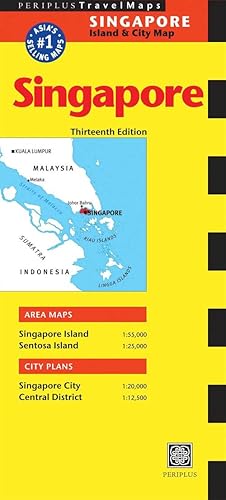 Immagine del venditore per Singapore Travel Map Thirteenth Edition (Folded) venduto da CitiRetail