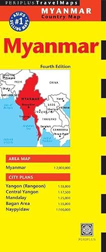 Immagine del venditore per Myanmar Travel Map Fourth Edition (Folded) venduto da CitiRetail