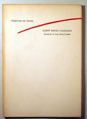 Seller image for TERRITORI DE TEMPS - Barcelona 1979 - 1 edici for sale by Llibres del Mirall