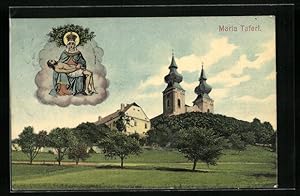 Image du vendeur pour Ansichtskarte Maria Taferl, Kirche, Piet auf Wolke mis en vente par Bartko-Reher