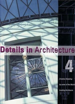 Immagine del venditore per Details in Architecture: Creative Detailing by Some of the World's Leading Architects (Hardcover) venduto da CitiRetail