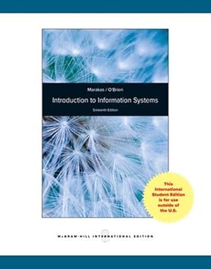 Bild des Verkufers fr Introduction to Information Systems, Loose Leaf (Paperback) zum Verkauf von CitiRetail