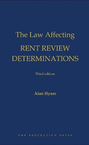Image du vendeur pour The Law Affecting Rent Review Determinations (Hardcover) mis en vente par CitiRetail