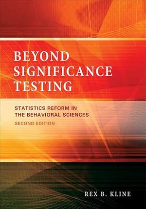 Imagen del vendedor de Beyond Significance Testing (Hardcover) a la venta por CitiRetail