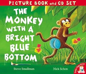 Imagen del vendedor de The Monkey with a Bright Blue Bottom (Picture Book and CD Set) a la venta por WeBuyBooks