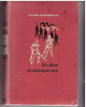 Seller image for Der Mann der Shakespeare hie for sale by Bcherpanorama Zwickau- Planitz