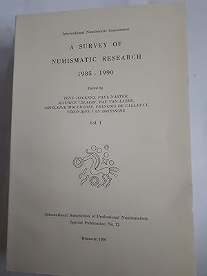 Bild des Verkufers fr A Survey of Numismatic Research 1985-1990. Vol I and II. Publication No 12. zum Verkauf von Cambridge Rare Books