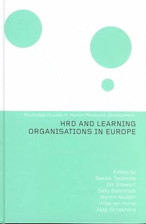 Imagen del vendedor de HRD and Learning Organisations in Europe (Hardcover) a la venta por CitiRetail