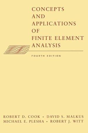Imagen del vendedor de Concepts and Applications of Finite Element Analysis (Hardcover) a la venta por CitiRetail