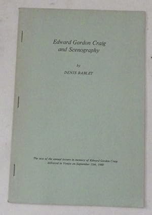 Seller image for Edward Gordon Craig & Scenography; for sale by BOOKS & THINGS