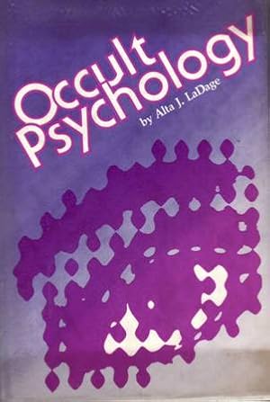 Bild des Verkufers fr Occult Psychology. a comparison of Jungian Psychology and the modern Qabalah. zum Verkauf von Librera y Editorial Renacimiento, S.A.