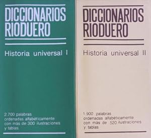 Imagen del vendedor de Historia Universal. Dos Volmenes. T-I: 2. 700 palabras ordenadas alfabticamente con ms de 300 ilustraciones y tablas; T- II: 1. 900 palabras ordenadas alfabticamente con ms de 520 ilustraciones y tablas. a la venta por Librera y Editorial Renacimiento, S.A.