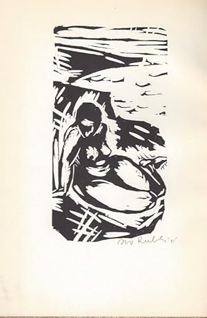 Seller image for OVIDIUS Sapfo Faonovi - Listy Heroin / OVIDIUS Sappho to Phaon - Letters of Heroin - one signed woodcut by Ivo Rublic for sale by ART...on paper - 20th Century Art Books