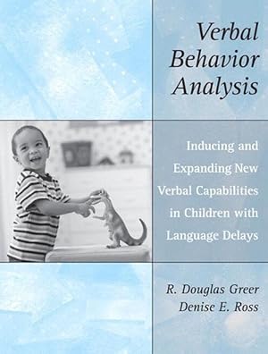 Imagen del vendedor de Verbal Behavior Analysis (Paperback) a la venta por CitiRetail