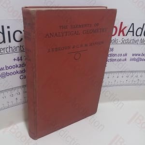 Immagine del venditore per The Elements of Analystical Geometry venduto da BookAddiction (IOBA, IBooknet)
