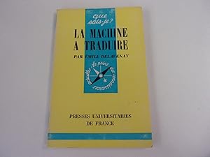 Imagen del vendedor de LA MACHINE A TRADUIRE a la venta por occasion de lire