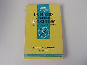 Bild des Verkufers fr LES PROCEDES MODERNES DE CONSTRUCTION zum Verkauf von occasion de lire