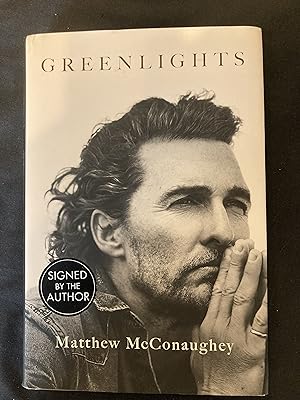 Immagine del venditore per Greenlights - green sprayed edges and rare signed by Matthew McConaughey venduto da prelovedbooksandprints